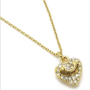 Juicy Couture Gold Heart Necklace